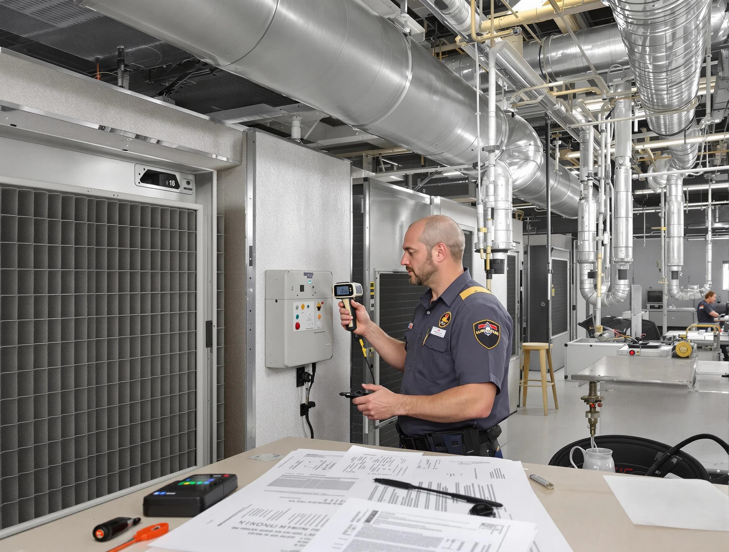 Professional filter system inspection by Tuckahoe Air Duct Cleaning in Tuckahoe