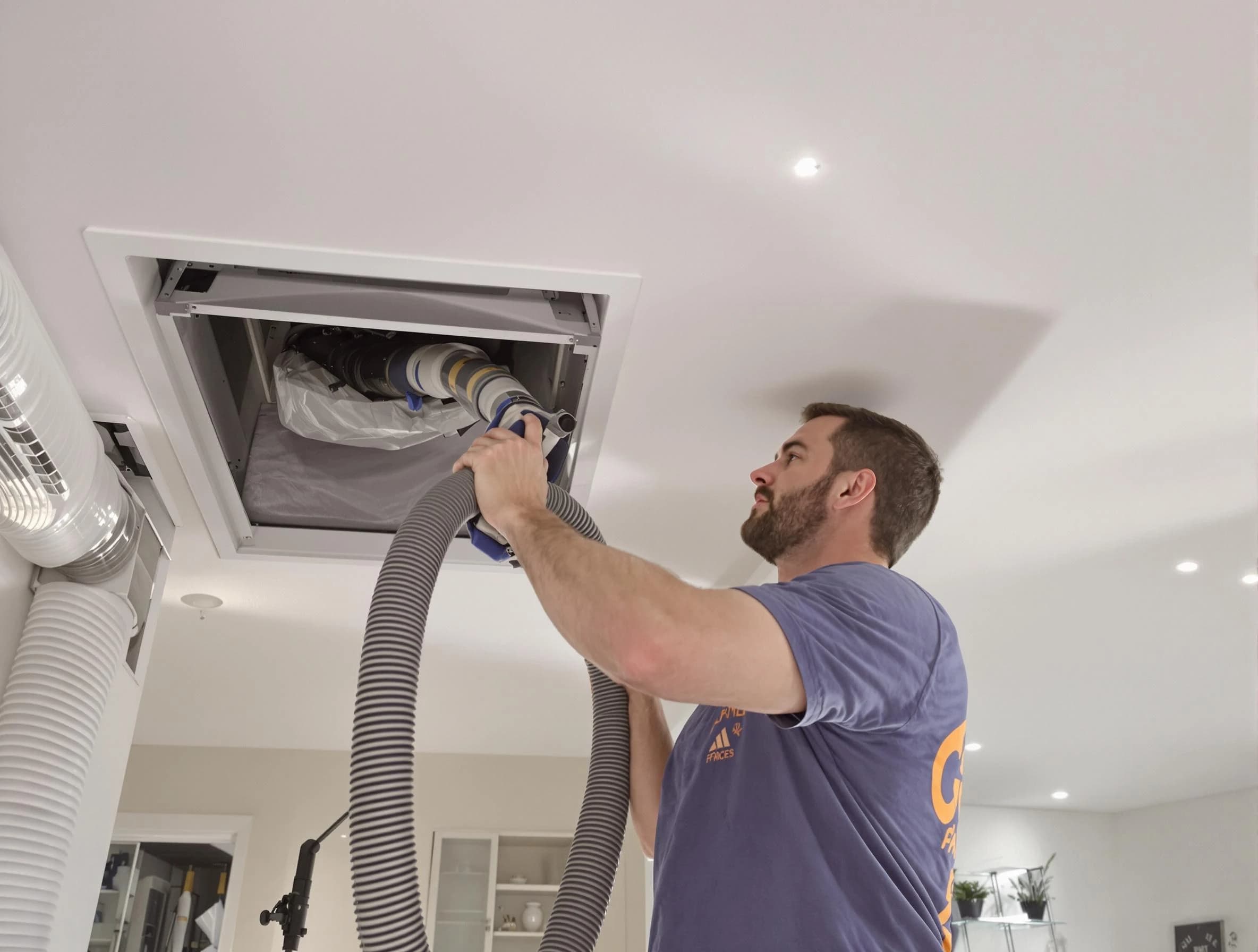 Precision indoor duct cleaning by Tuckahoe Air Duct Cleaning in Tuckahoe