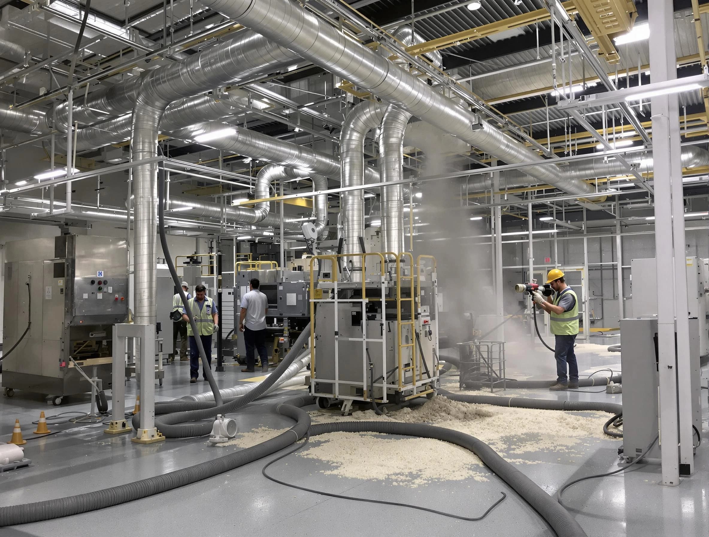 Heavy-duty industrial duct cleaning by Tuckahoe Air Duct Cleaning in Tuckahoe