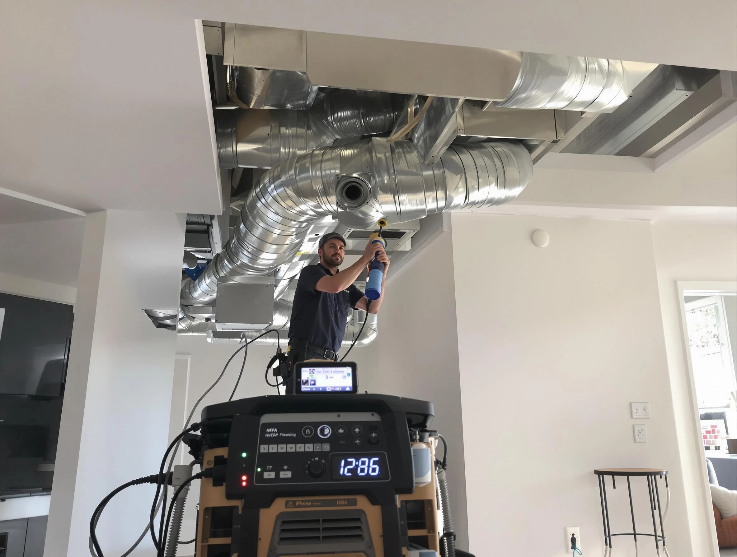 Advanced pure air duct cleaning by Tuckahoe Air Duct Cleaning in Tuckahoe