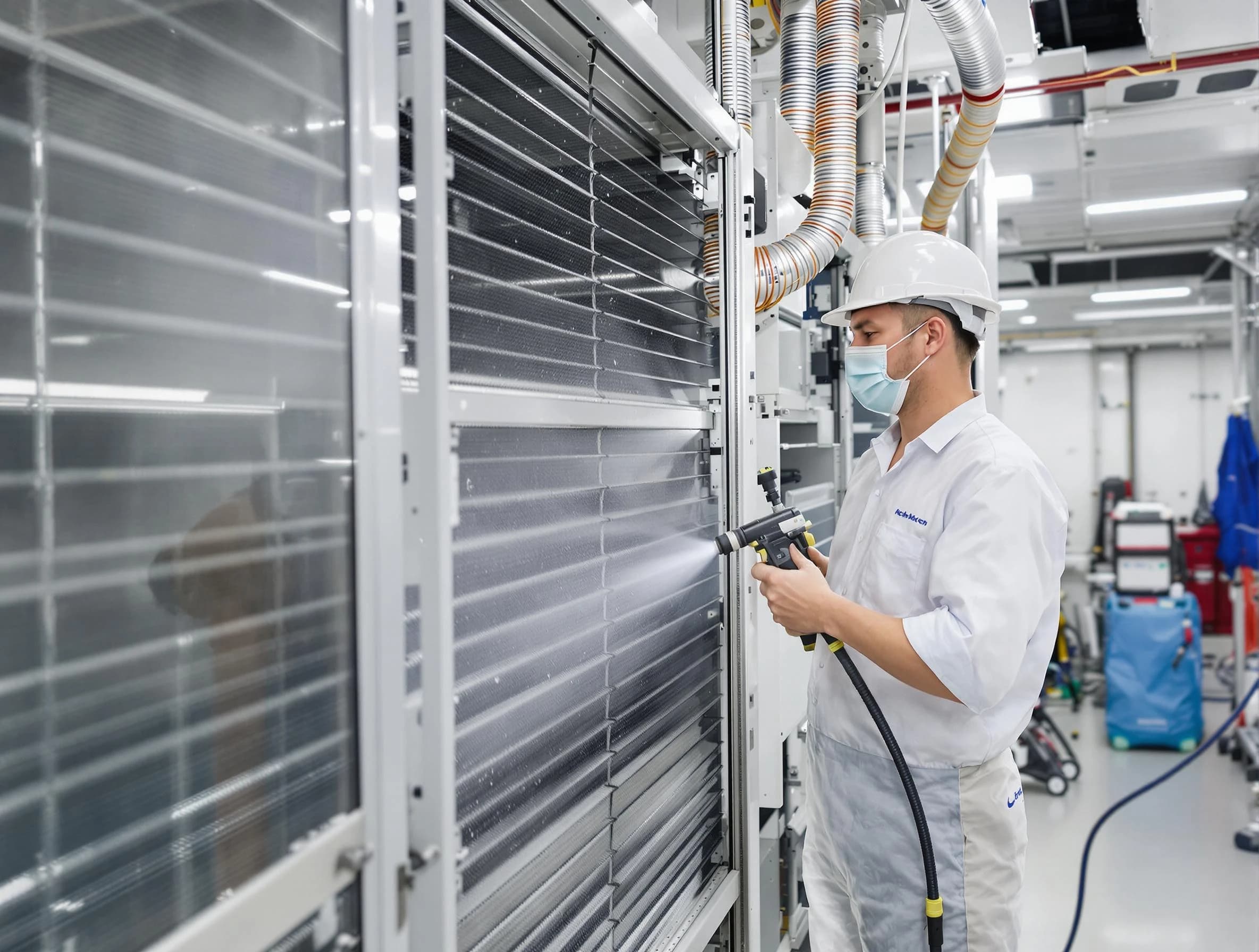 Professional AC coil cleaning by Tuckahoe Air Duct Cleaning in Tuckahoe