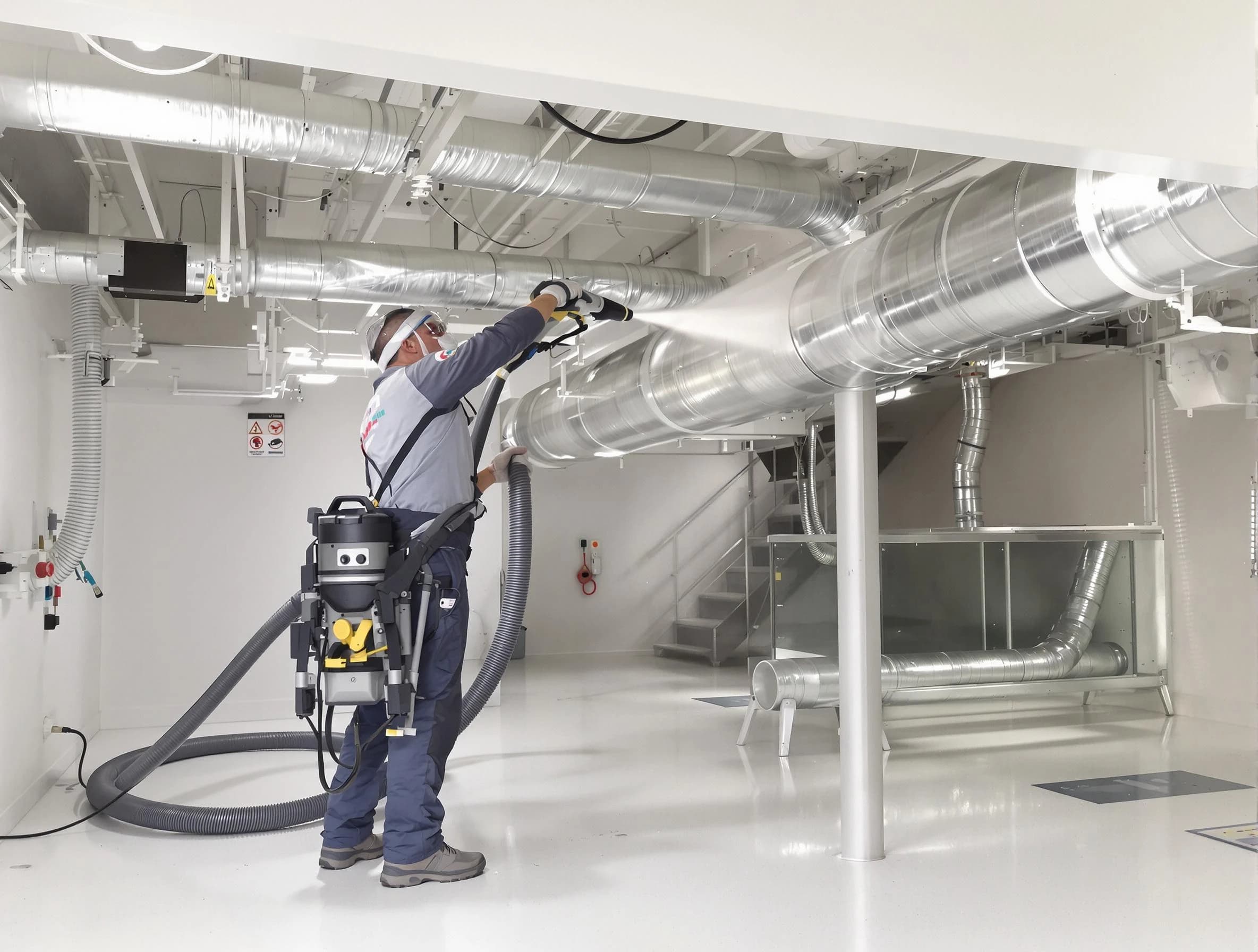 Professional central duct cleaning by Tuckahoe Air Duct Cleaning in Tuckahoe