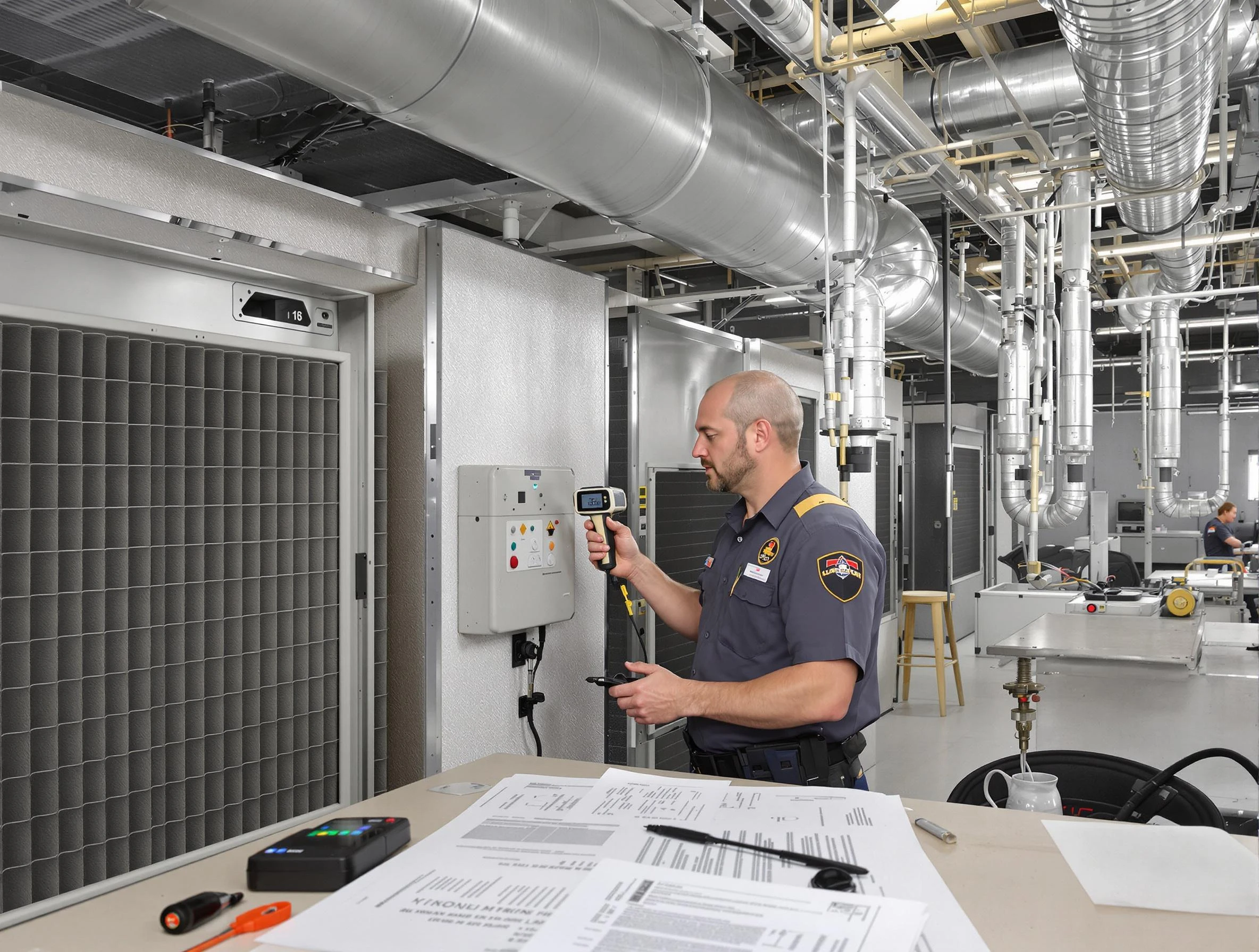 Professional filter system inspection by Tuckahoe Air Duct Cleaning in Tuckahoe